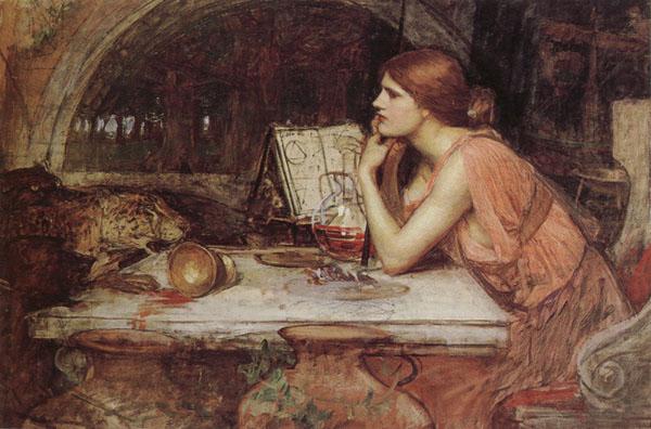 John William Waterhouse Sketch of Circe oil painting picture